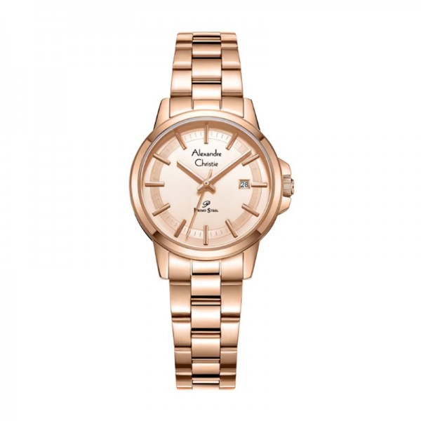 Alexandre Christie AC 1034 Full Rosegold Lady LDBRGLN